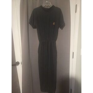 Stefano Black Jumpsuit, International Sportswear,‎ Women's Medium, Embroidered